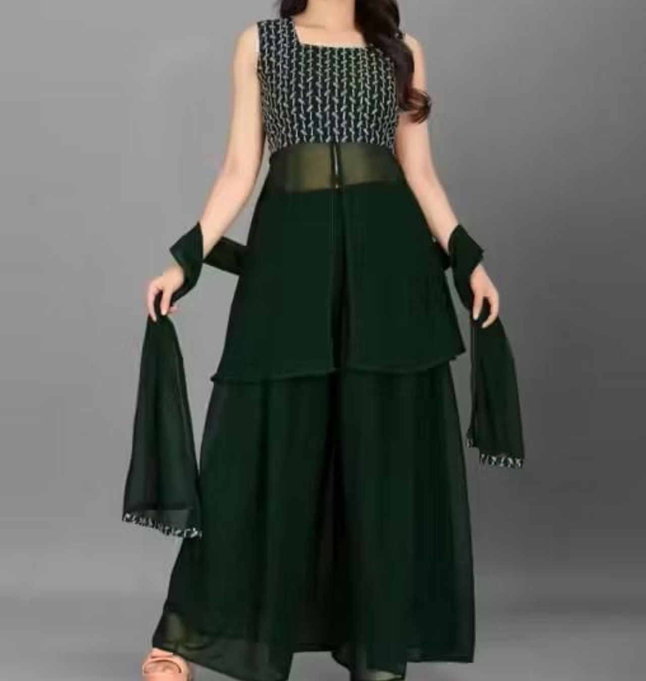Georgette Shara — georgette Dresses, front view