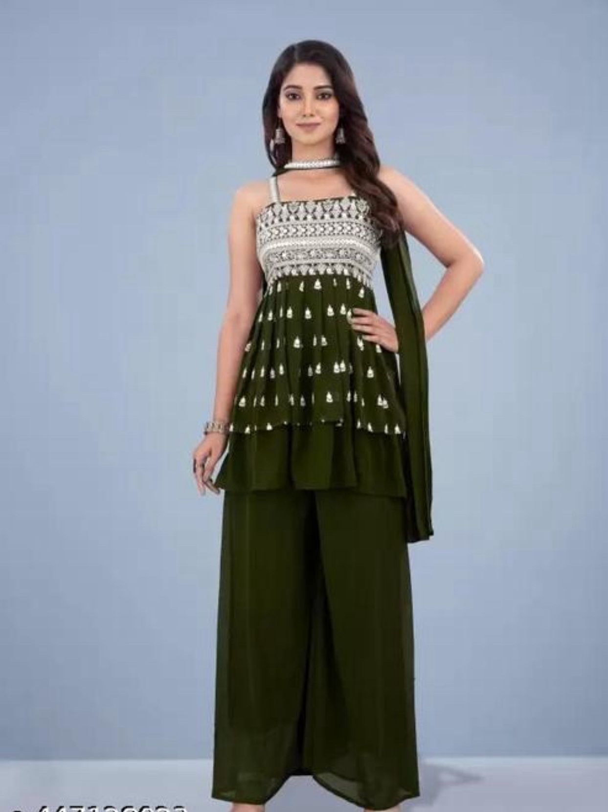 Georgette Shara — georgette Dresses, front view